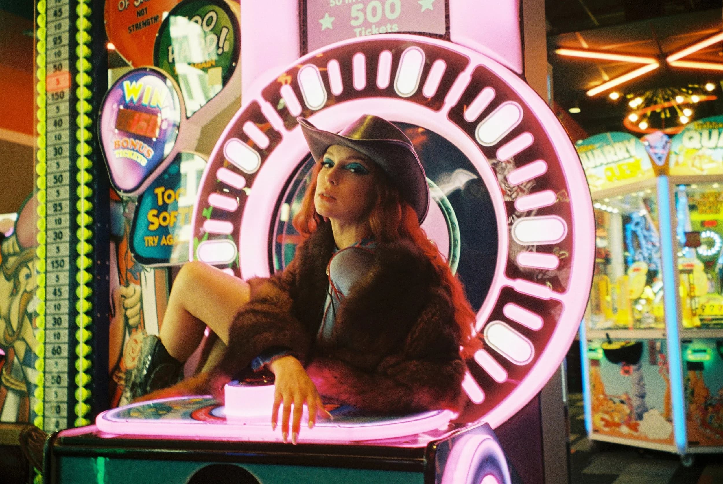 Artist Portrait At Arcade — Atlanta event and music photography by Stephanie Cousino, Smiling Eyes Media