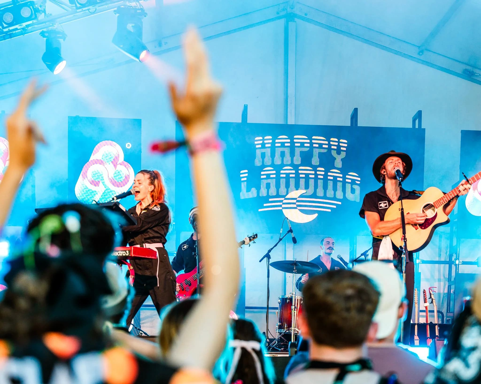 Happy Landing At Bonnaroo — Atlanta event and music photography by Stephanie Cousino, Smiling Eyes Media