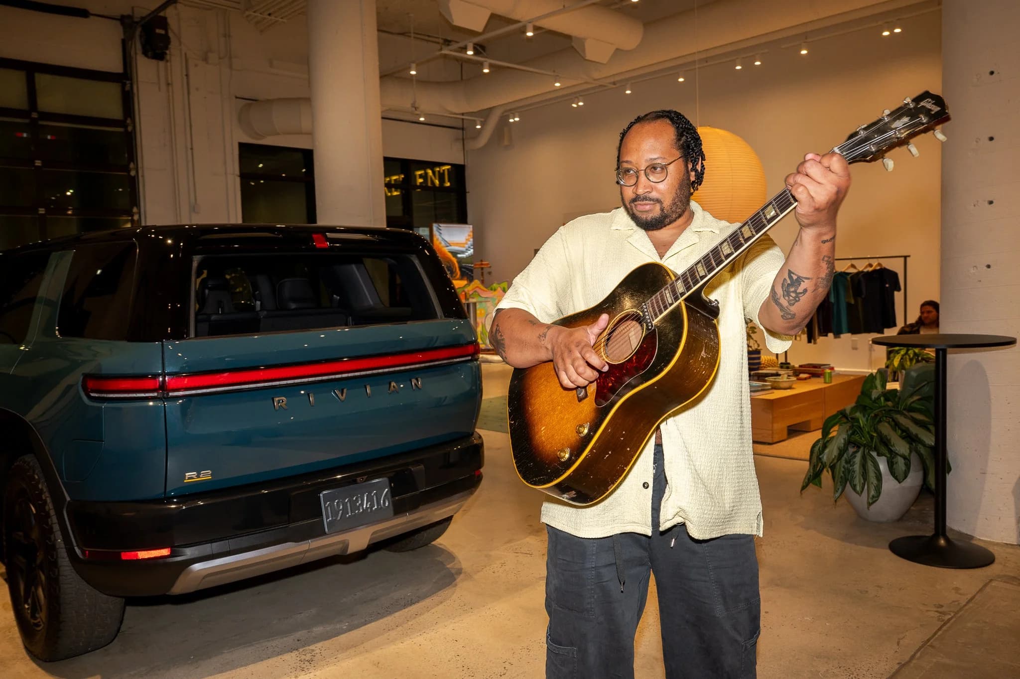 Musician And Rivian — Atlanta event and music photography by Stephanie Cousino, Smiling Eyes Media